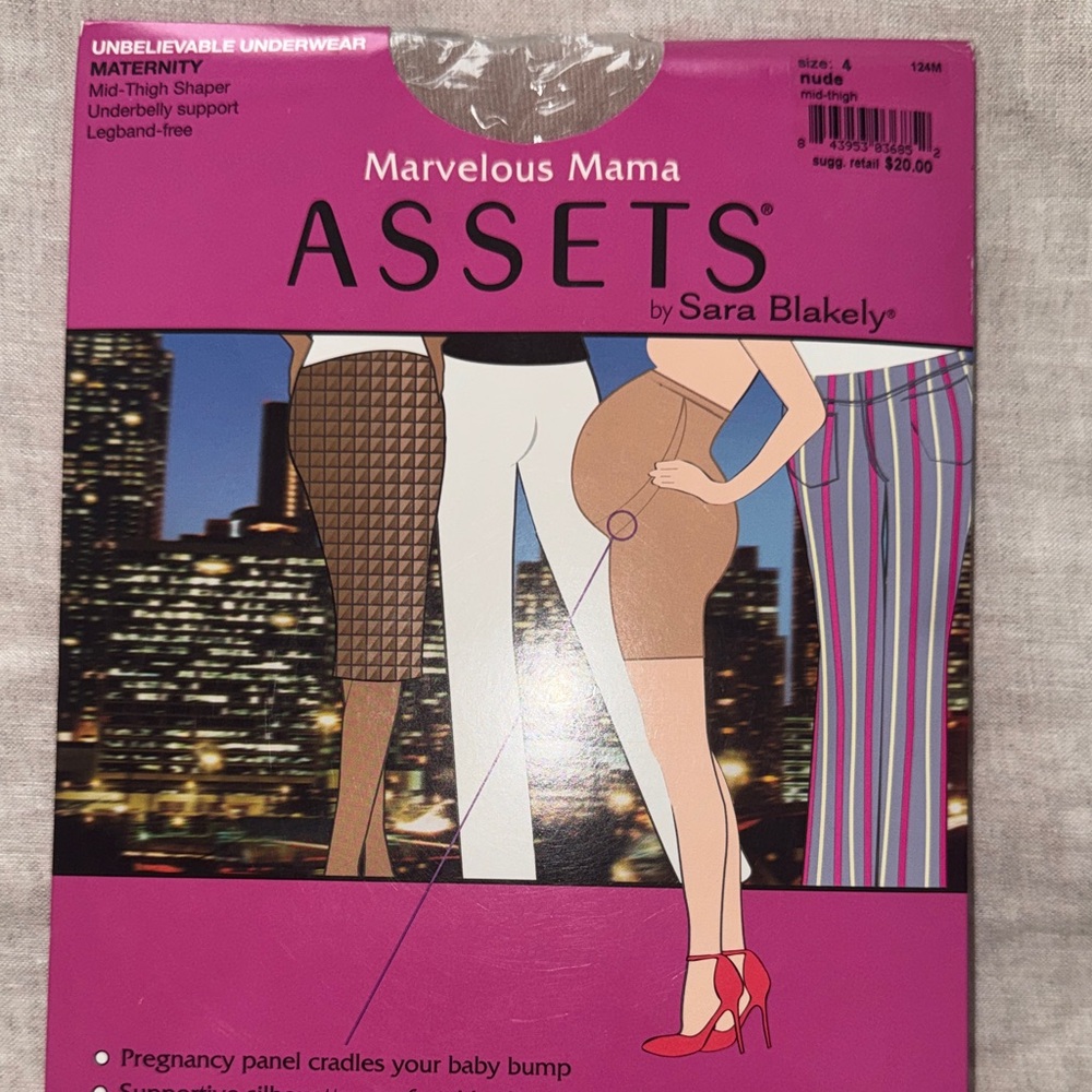 ASSETS by Sara Blakely Marvelous Mama Shaper Maternity - Nude